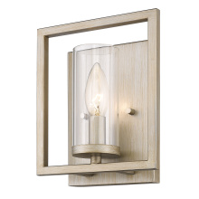Golden 6068-1W WG - Golden Lighting Marco 1-light Wall Sconce in White Gold
